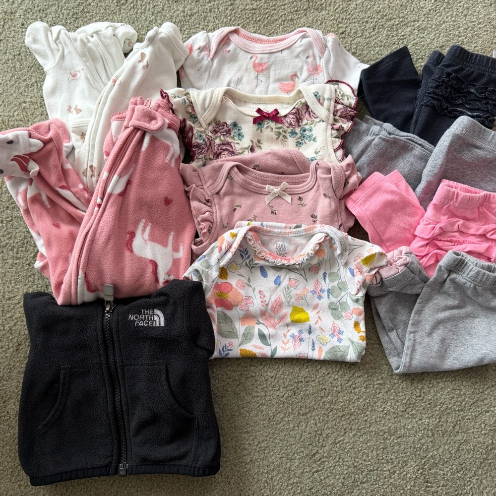 0-3 Month Infant Girl Bundle